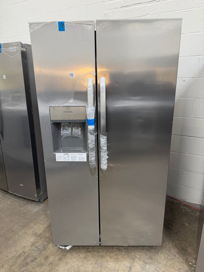 Frigidaire 25.6 Cu. Ft. Side by Side Refrigerator in Stainless Steel (02)