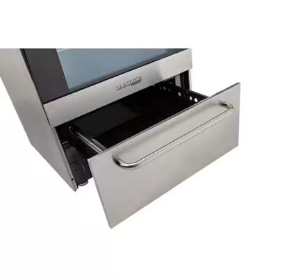 Prestige 24 in. 2.3 cu. ft. Gas Range with Convection Oven and Sealed Burners in Stainless Steel   Model # UGP-24V PC1 S/S