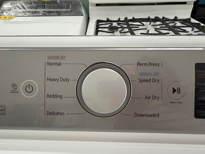 LG Top Load TurboWash 5.0 Cu. Ft. Washer and 7.3 Cu. Ft. EasyLoad Electric Dryer Set in White