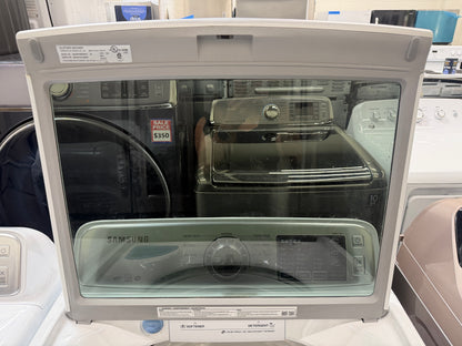 Samsung WA45H7000AW/A2 Top Load Washer – 4.5 Cu. Ft. And Samsung Electric Dryer – 7.4 Cu. Ft.