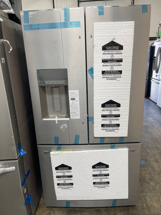 French door refrigerator, stainless steel color/counter-depth, 22.6 cu.ft Article Number 205.222.87 Brand
IKEA