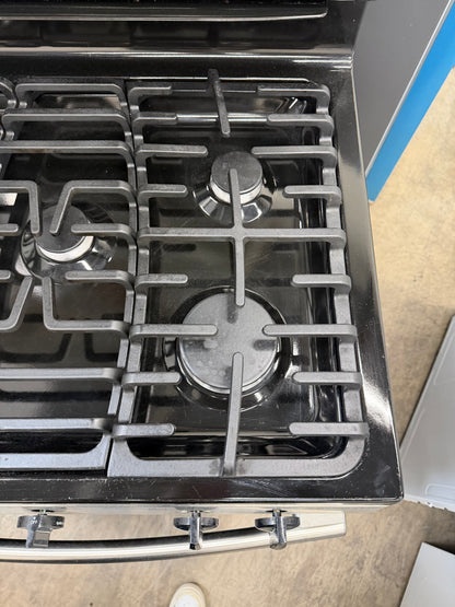 LG  LRG30355ST
30 Inch Freestanding Gas Range with 5 Sealed Burners, 5.0 cu. ft. Self-Cleaning Oven, SmoothTouch Controls and Warming Drawer: Stainless Steel