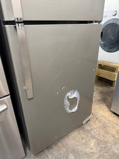 GE 19.2 Cu. Ft. Garage Ready Top-Freezer Refrigerator
Model #:GTS19KMNRES