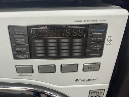 LG 4.5 Cu. Ft. Front Load Washer and 7.3 Front Load Electric Dryer