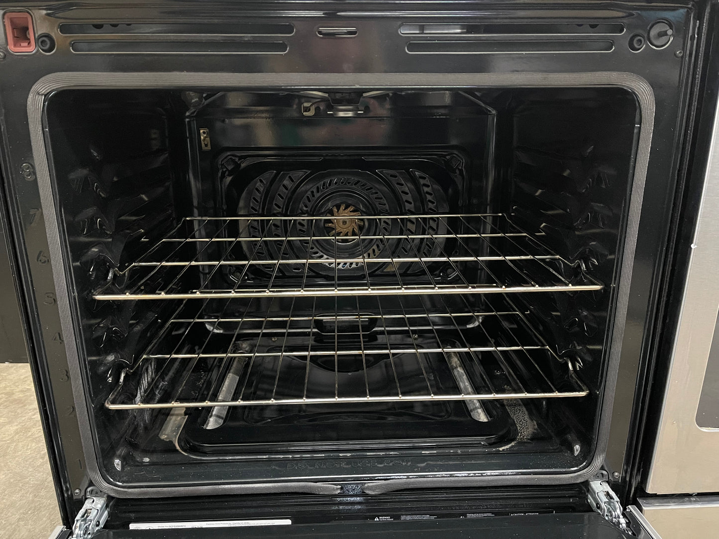 Frigidaire Gallery 30 in. 6 cu. ft. 5 Burner Slide-In Gas Range with Total Convection and Air Fry in Smudge Proof Stainless Steel-Model #GCFG3060BF