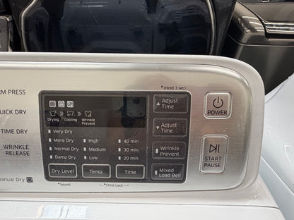 Samsung WA45H7000AW/A2 Top Load Washer – 4.5 Cu. Ft. And Samsung Electric Dryer – 7.4 Cu. Ft.
