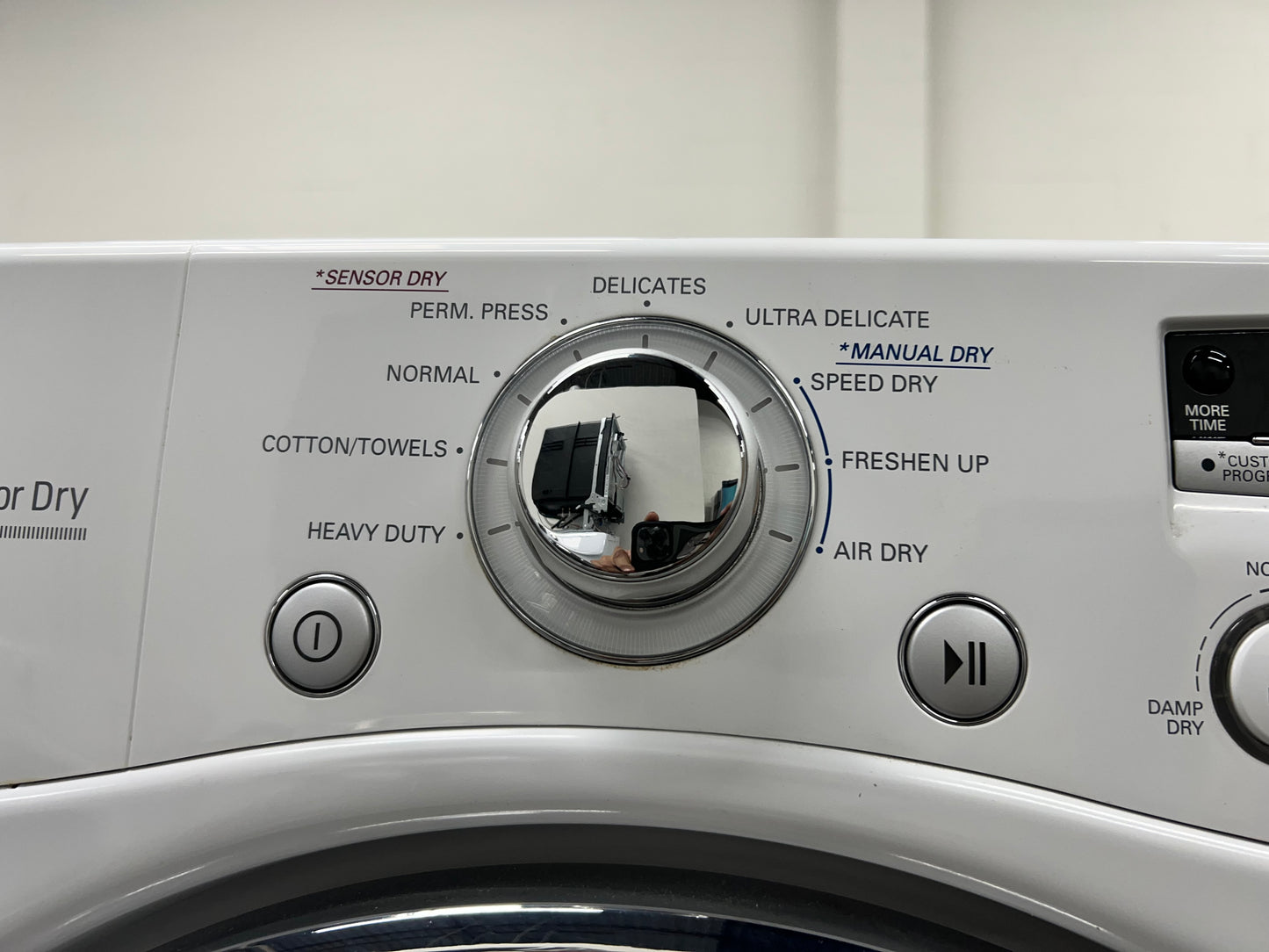 LG Front-Load High-Efficiency Stackable 3.6 Cu. Ft. Washer and 7.3 Cu. Ft. Electric Dryer Set in White