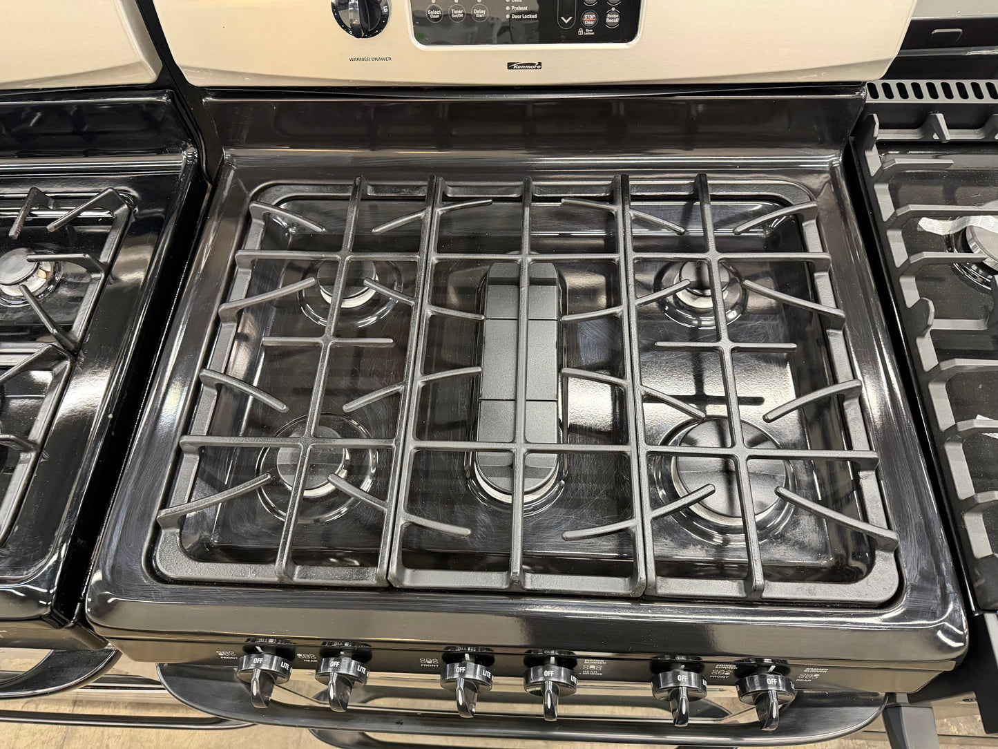 Kenmore Freestanding 5-Burners Gas Range in Stainless Steel- Model # 790.7140