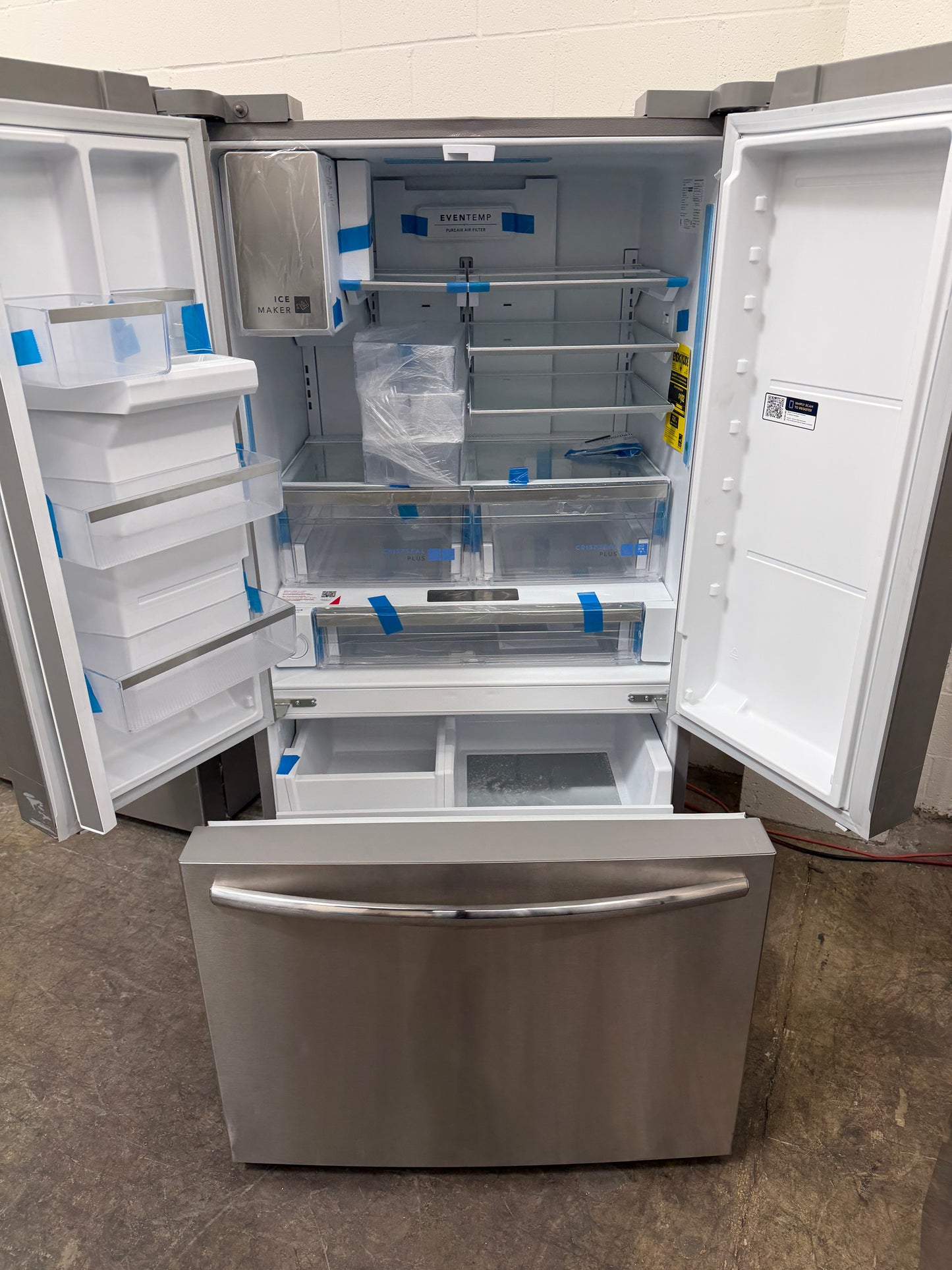 Frigidaire Gallery 27.8 Cu. Ft. French Door Refrigerator in Stainless Steel