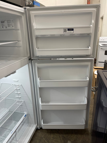 Frigidaire  FFTR1814WW
30 Inch Top Freezer Refrigerator with 18.3 Cu. Ft. Total Capacity, EvenTemp Cooling, Adjustable Shelves, Humidity-Controlled Crispers, Gallon Door Bins, LED Lighting, Ice Maker Ready, and ADA Compliant: White