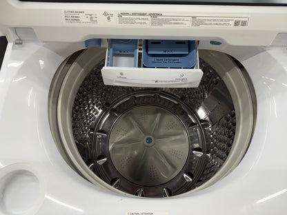 Samsung 5.4 cu. ft. Top Load Washer and 7.4 cu. ft. Electric Dryer