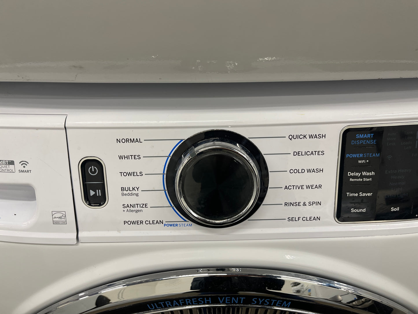 GE GFW650SSNWW Front Load Washer & GFD65ESSNWW Electric Dryer