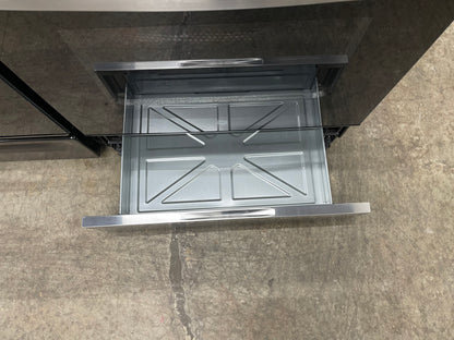 GE  GGF600AVSS
30 Inch Freestanding Gas Smart Range with 5 Sealed Burners, 5.3 cu. ft. Convection Oven, Power Boil Burner, Griddle, Storage Drawer, WiFi, Enhanced Shabbos Mode Built In, and Steam Clean: Stainless Steel