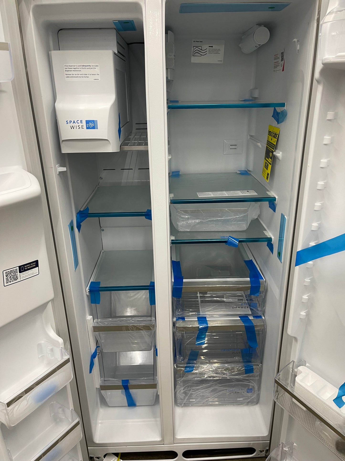 Frigidaire Gallery 22 Cu. Ft. 33" Standard-Depth Side-by-Side Refrigerator
GRSS2352AF